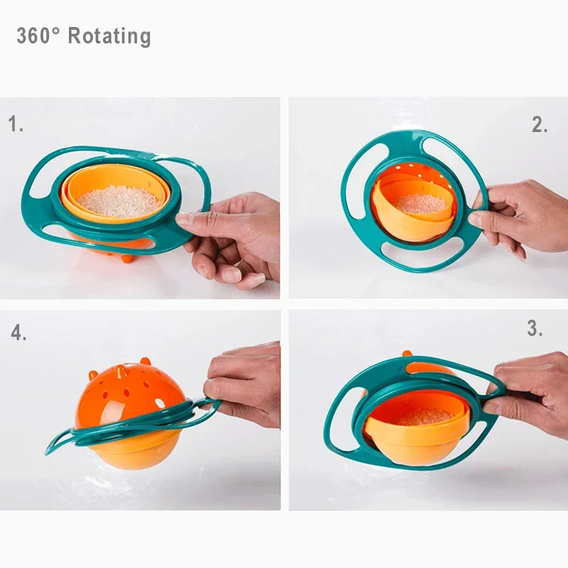 Universal Gyro Bowl Children R - Baby Food Grinding Bowl recension och pris