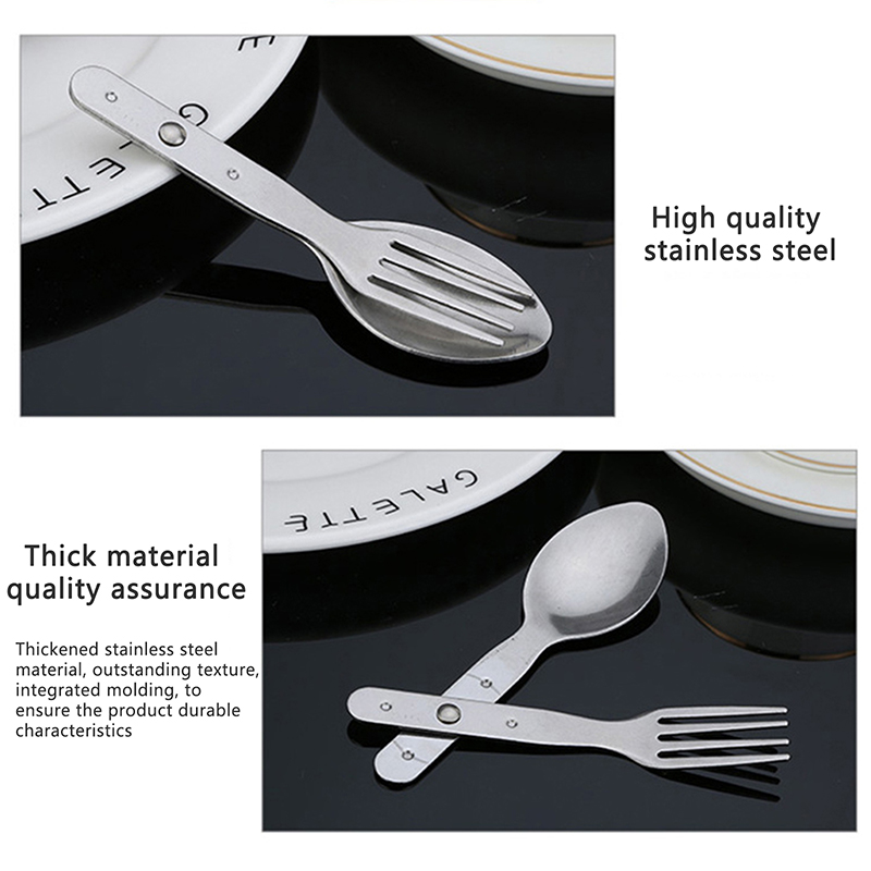2-in-1 Fork Dessert Spoon Cutl - Weaning Spoon Set recension och pris